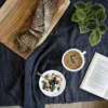 lovely-linen-table-AW16-6 Aranżacja stołu z lnem Lovely Linen w kolorze Dark Grey