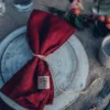 Serwetka LOVELY Real Red 4szt