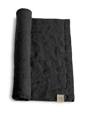Bieżnik lniany LOVELY Dark Grey – zdjęcie produktowe