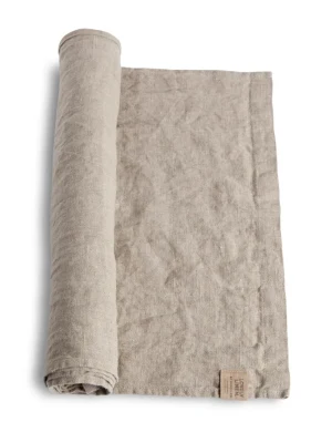 Bieżnik lniany LOVELY Natural Beige – zdjęcie produktowe