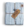 Bieżnik lniany MISTY Stripe Sky – zdjęcie produktowe