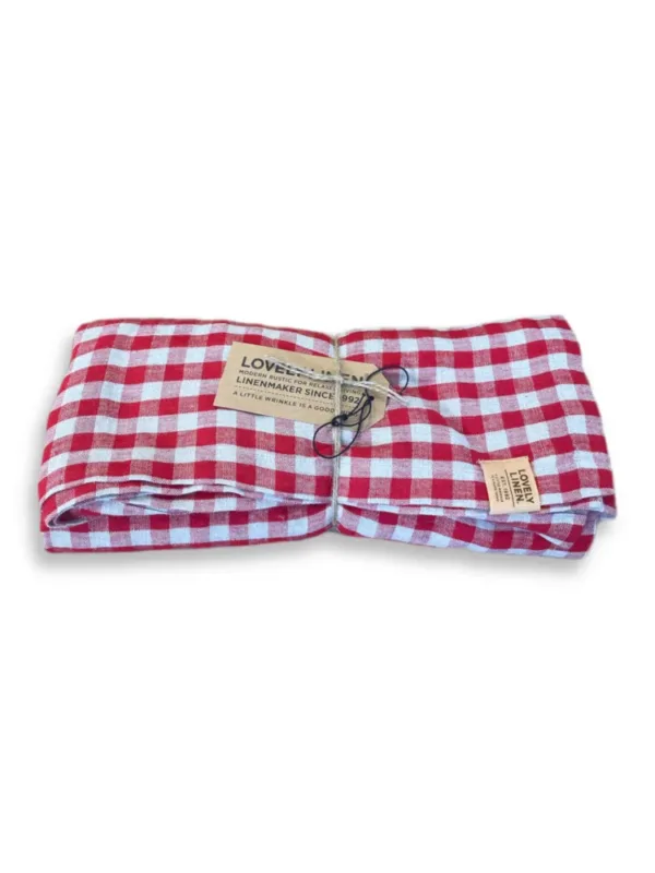 Obrus MISTY Real Red – Kratka – zdjęcie produktowe