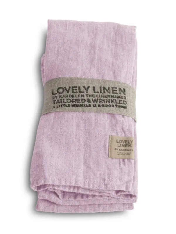 Serwetka LOVELY Dusty Pink 4szt