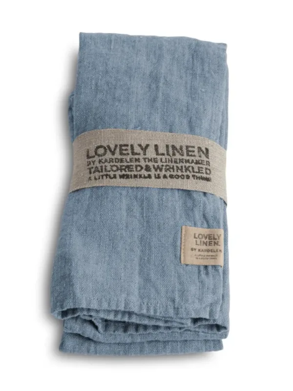 Serwetka LOVELY Dusty Blue 4szt