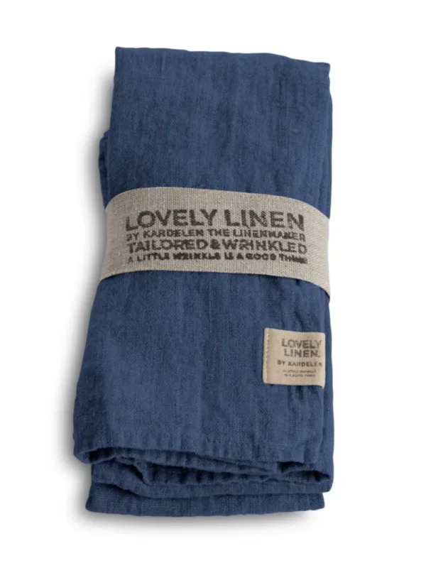 Serwetka LOVELY Denim Blue 4szt