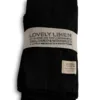 Serwetka LOVELY Black 4szt