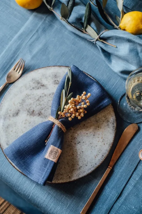 Serwetka CLASSIC Blue 4szt