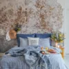 Poszewka Na Kołdrę MISTY Denim Blue - Kratka