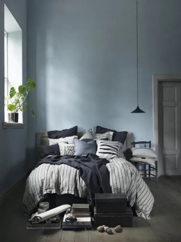 733.jpg Poszewka Na Kołdrę MISTY Stripe Black