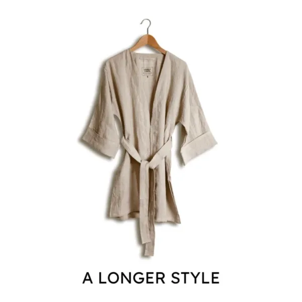 Kimono Long LOVELY Natural Beige