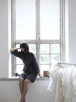 850.jpg Kimono Long LOVELY Dark Grey