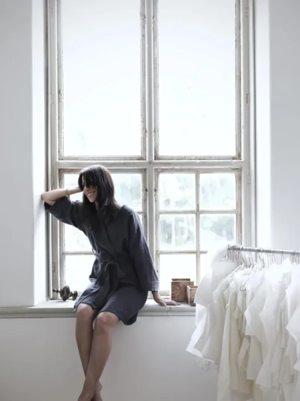 Kimono Long LOVELY Dark Grey