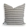 Dekoracyjna Poszewka Na Poduszkę MISTY Stripe Black