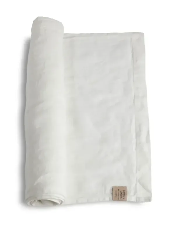 Bieżnik lniany LOVELY Off-White – zdjęcie produktowe