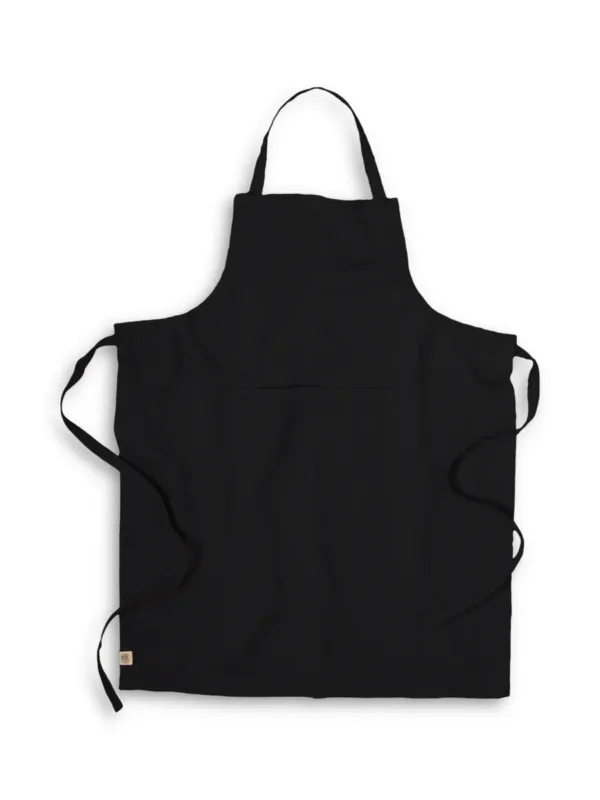 Fartuch CLASSIC Black – zdjęcie produktowe 3:4 Fartuch CLASSIC Black – zdjęcie produktowe