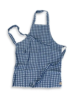 Fartuch MISTY Denim Blue - Kratka – zdjęcie produktowe 3:4 Fartuch MISTY Denim Blue - Kratka – zdjęcie produktowe